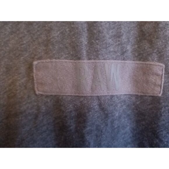 Mens G Star Raw Long Sleeve Gray Tee Shirt Small - Picture 4 of 6